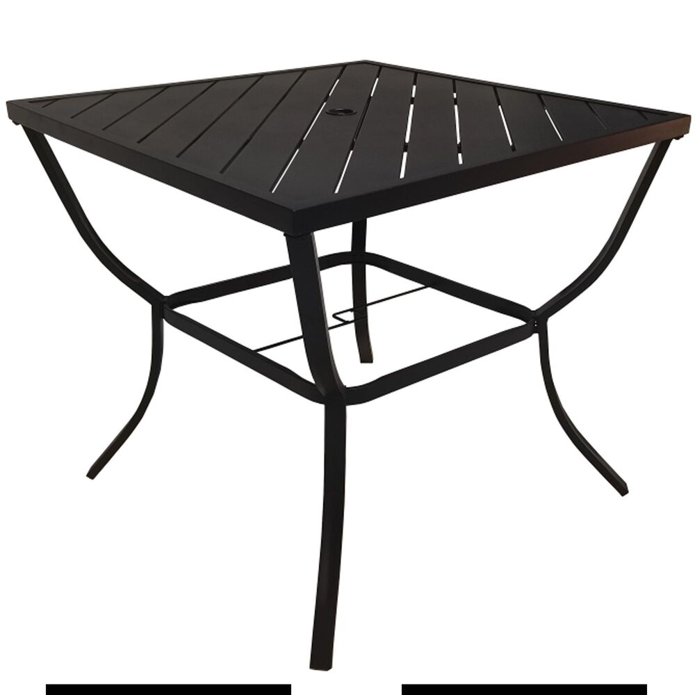 Four Seasons 5-Piece Bar Table Set in Black, , large