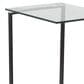 Lumisource Zenn End Table in Black and Clear, , large
