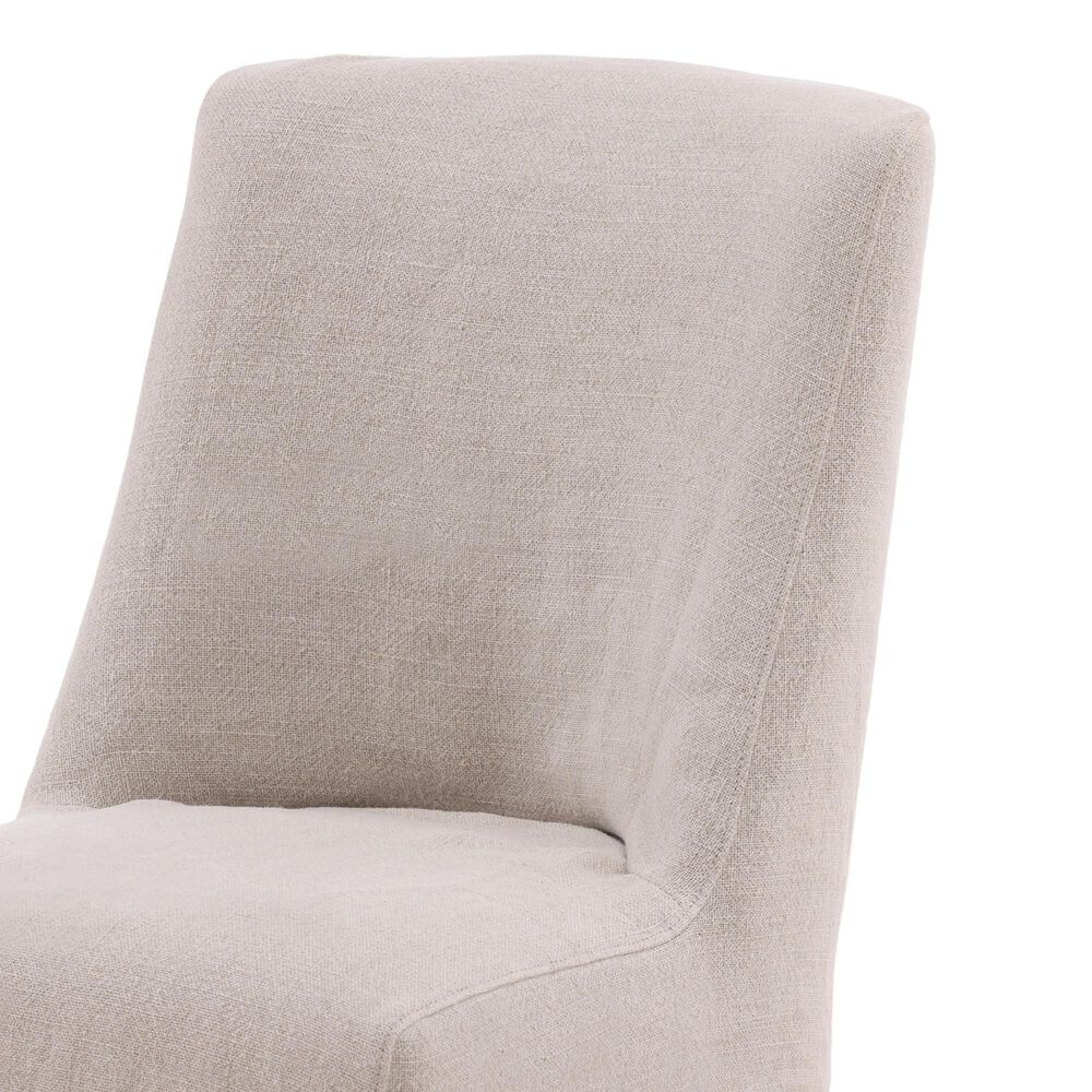 Blue Sun Designs Craig Dining Side Chair in Natural Linen, , large