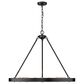 Golden Lighting Castile 9-Light Chandelier in Matte Black, , large
