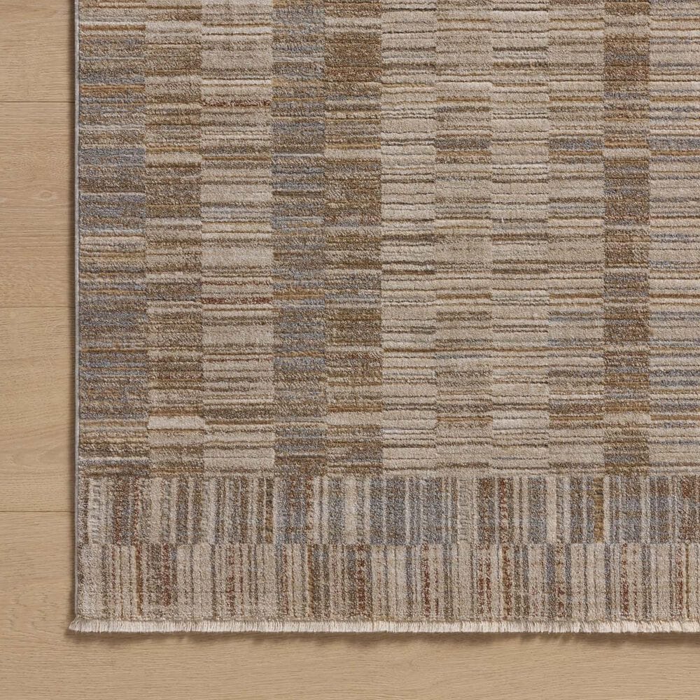 Amber Lewis x Loloi Cali 2&#39;7&quot; x 8&#39; Natural and Multicolor Runner, , large