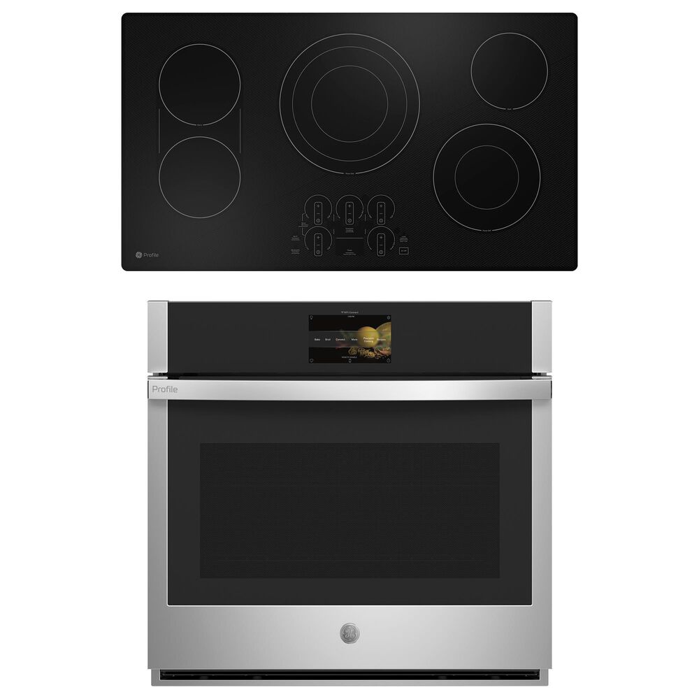 GE Profile 2-Piece Kitchen Package in Stainless Steel, , large