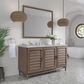 James Martin Vanities Portland 60" Single Bathroom Vanity in Whitewashed Walnut with 3 cm Eternal Jasmine Pearl Silestone Top, Rectangular Sink and FreePower Wireless Charger, , large