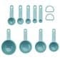 KitchenAid 9-Piece Measuring Cup Spoon Set in Mineral Water, , large