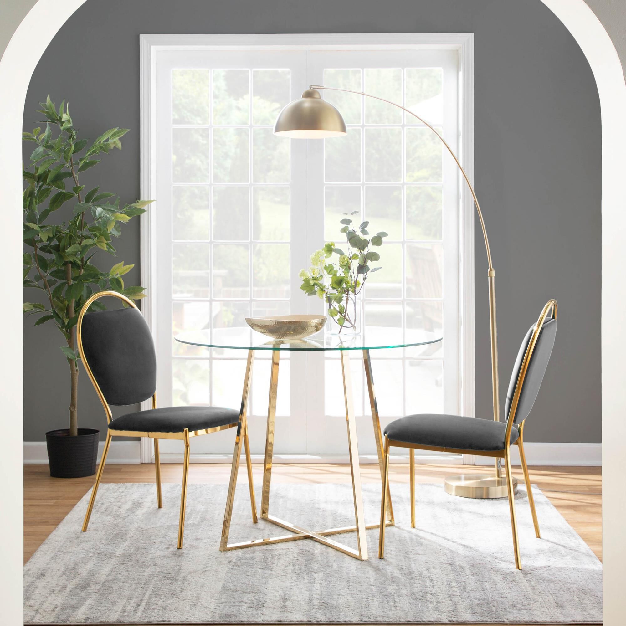 Keyhole chair top