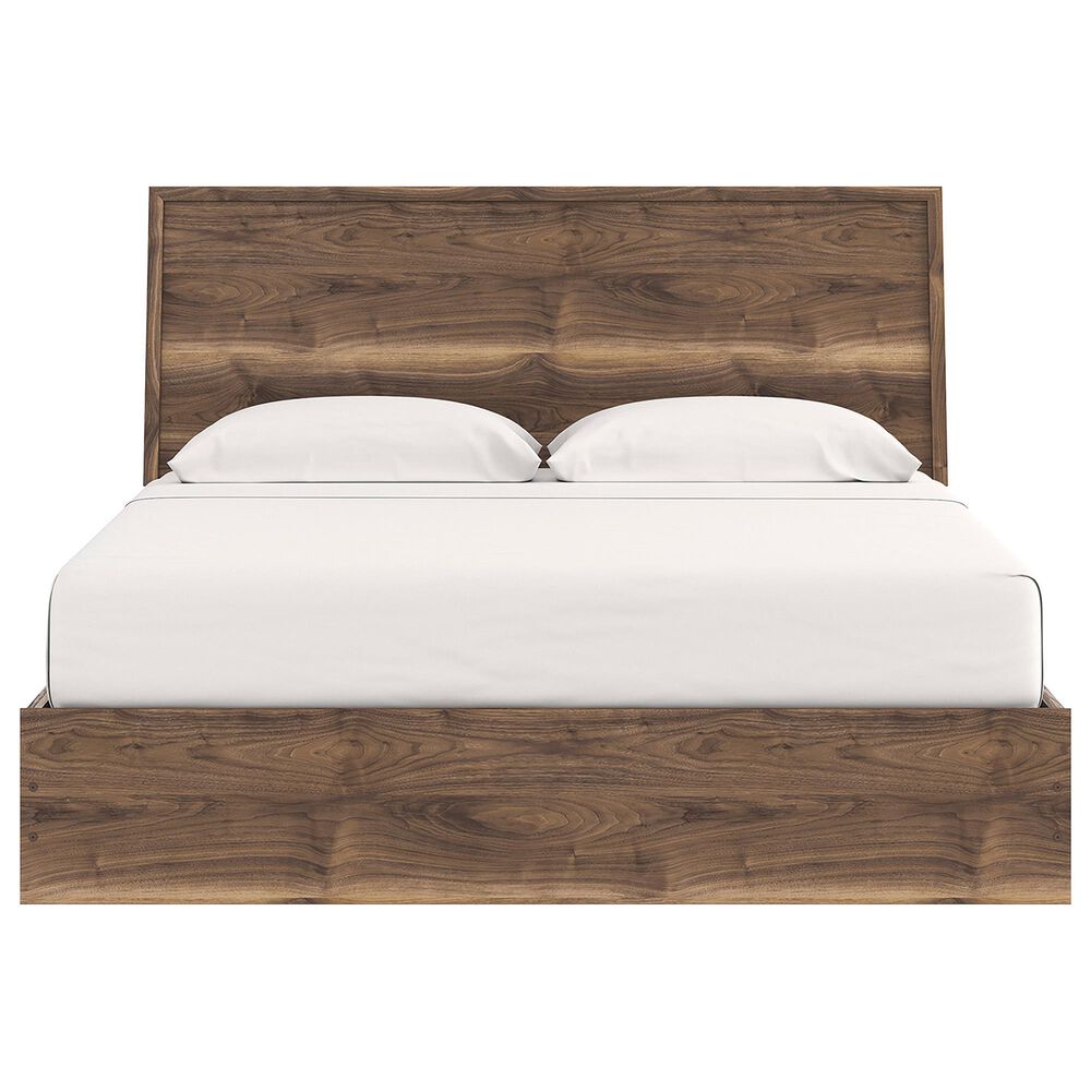 Ashley Chirason King Platform Bed in Warm Natural Brown, , large