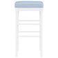 Linon Home Decor Dehart Bar Stool in White, , large