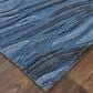 Feizy Rugs Kawai 10" x 14" Blue and Gray Area Rug, , large