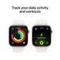 Apple Watch Series 11 (GPS) 42mm Rose Gold Aluminum Case with Light Blush Sport Band - M/L - Rose Gold - (2025)(Pre-Order), , large
