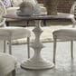 Hooker Furniture Melange Brynlee 42" Table in Walnut and White - Table Only, , large