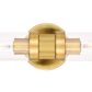 Vaxcel Levitt 2-Light Wall Sconce in Satin Brass, , large