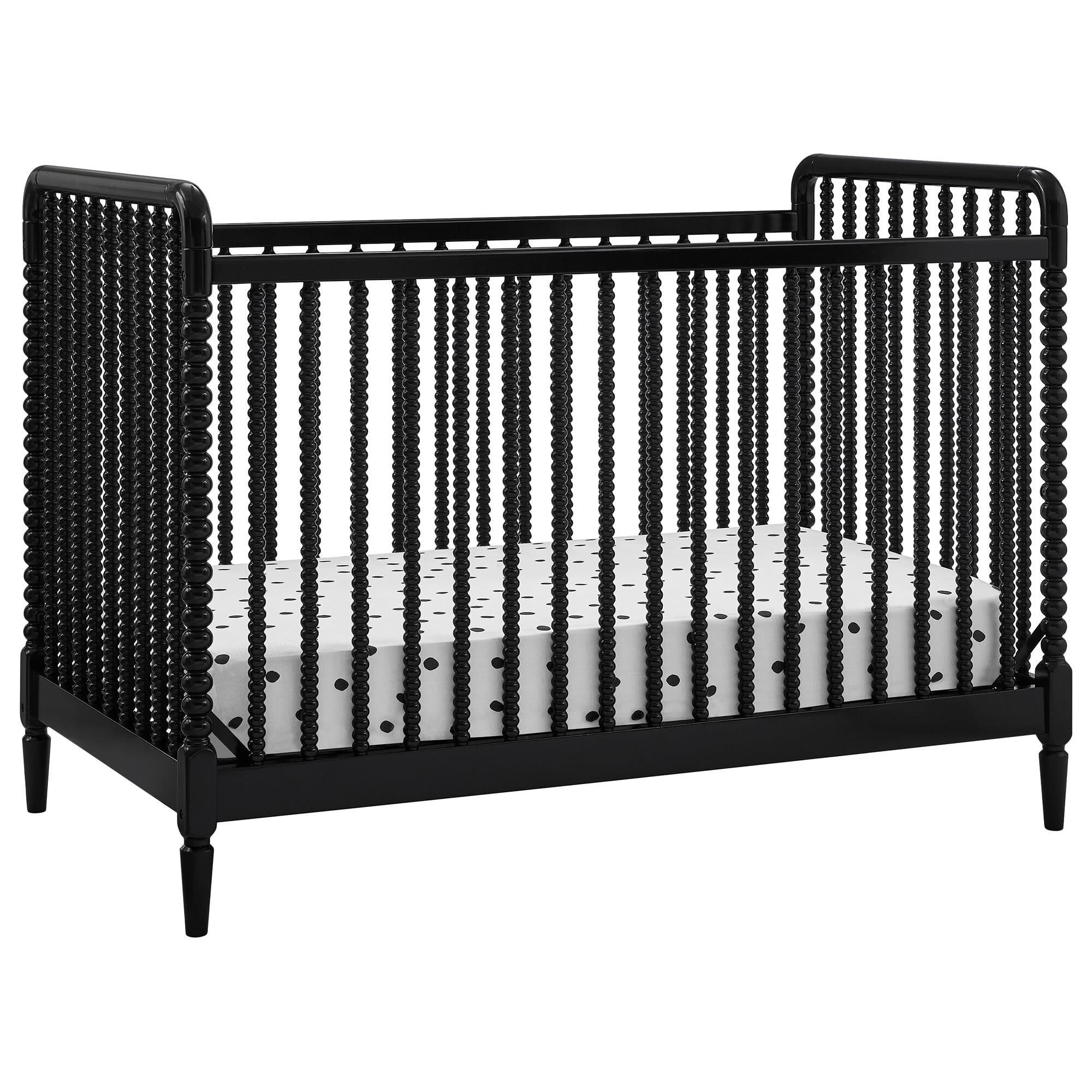 Delta Saint 4 In 1 Convertible Crib in Black NFM