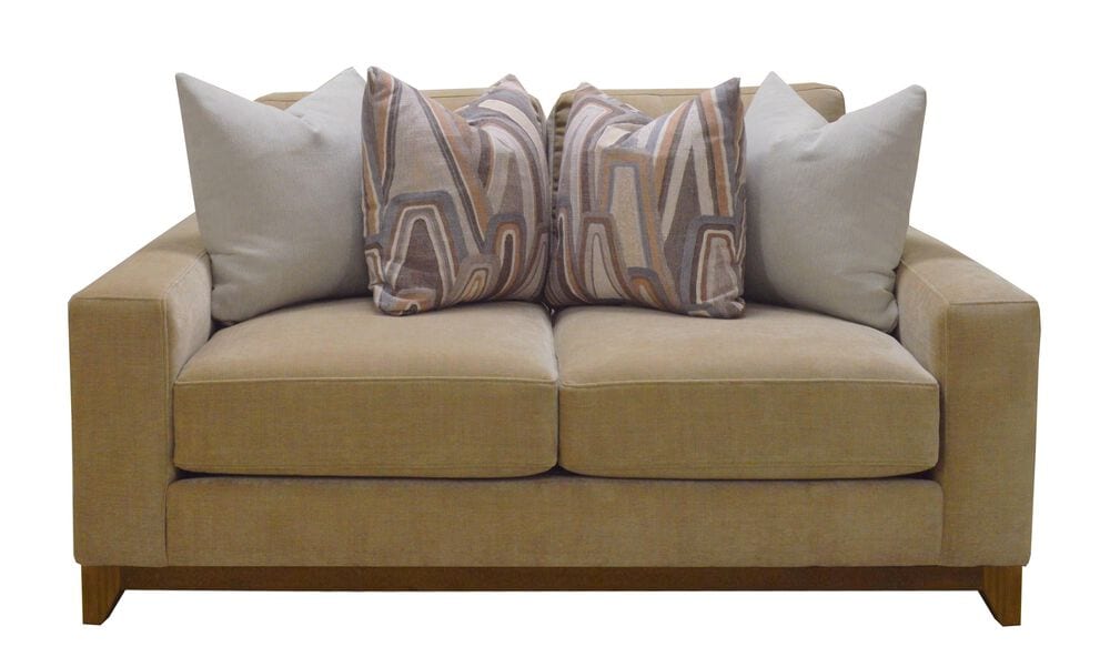 Creature Comforts Arlo Stationary Loveseat in Andrew Biscotti, , large