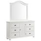Mayberry Hill Kona 5 Piece Twin Bed Set in White, , large