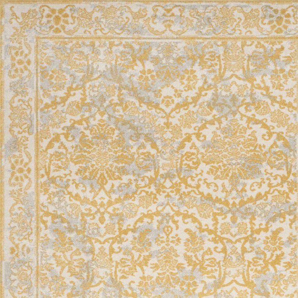 Safavieh Evoke EVK242S-5 5&#39;1&quot; x 7&#39;6&quot; Ivory/Gold Area Rug, , large