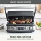 Green Pan Elite 14" Contact Grill and Griddle in Graphite, , large