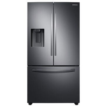Samsung 27 Cu. Ft. French Door Refrigerator in Black Stainless Steel, , large
