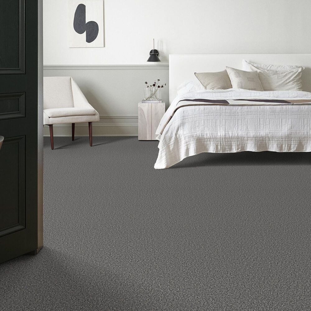 Shaw Tweed Comfort Blue Carpet in Carolina, , large