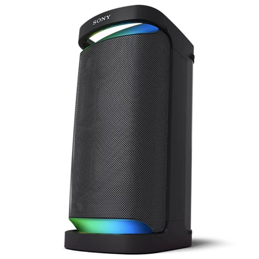 Sony Portable Bluetooth Wireless Party Speaker with ULT Mic Wireless Microphone in Black, , large