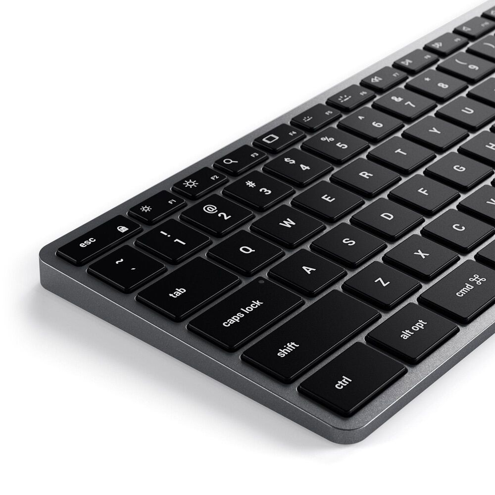 Satechi Slim X3 Bluetooth Backlit Keyboard in Space Gray, , large