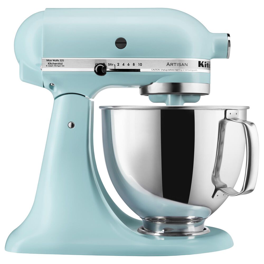 KitchenAid Artisan 5-Quart Tilt-Head Stand Mixer in Mineral Water Blue, , large