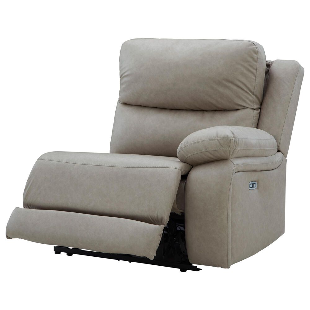 Ashley Narwhal Place 3-Piece Power Reclining Symmetrical Sectional with Storage Console in Pebble, , large
