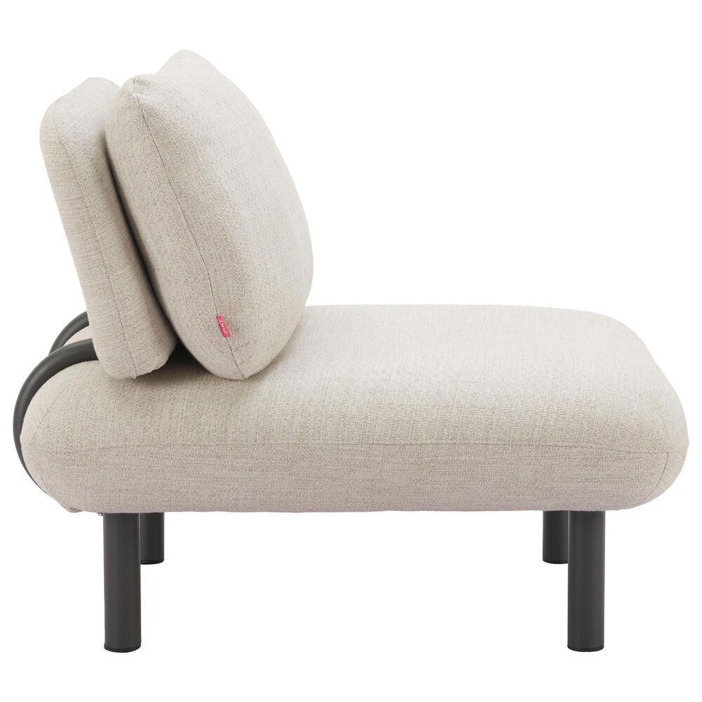 Zuo Modern Aperto Patio Accent Chair in Beige, , large