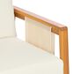HOMLUX 2-Piece Outdoor Conversation Set with Cushions in Brown and Beige, , large