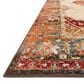 Loloi II Isadora ISA-04 5" x 7"3" Antique Ivory and Sunset Area Rug, , large