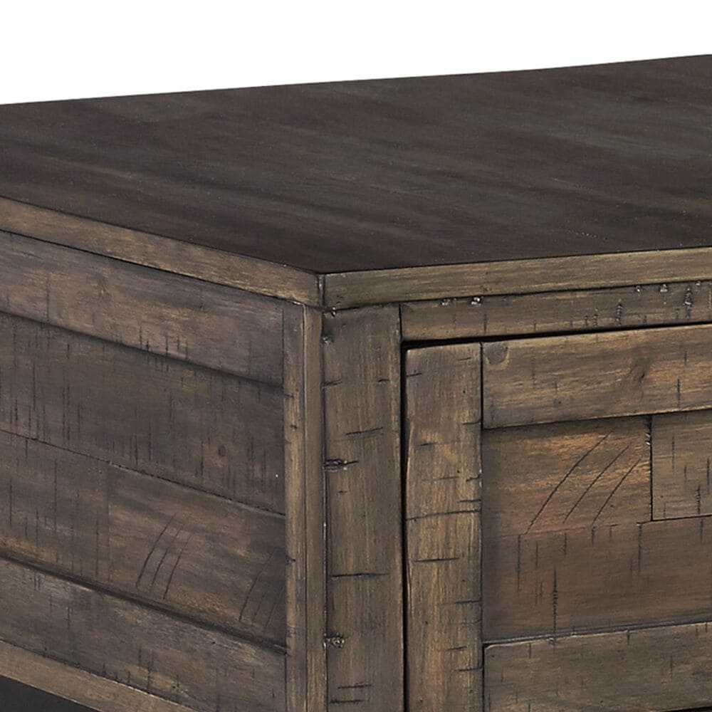 Ashley Johurst Rectangular End Table in Grayish Brown and Black, , large