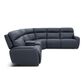 MotoMotion Cordova Collection Power Reclining Sectional in Steel Blue, , large