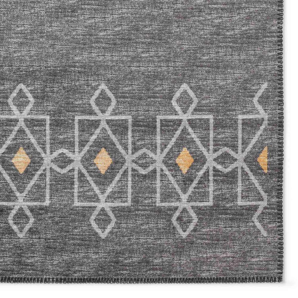 Dalyn Rug Company Sedona Southwestern 2&#39;3&quot; x 12&#39; Charcoal Indoor/Outdoor Performance Runner, , large