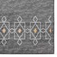 Dalyn Rug Company Sedona Southwestern 2"3" x 12" Charcoal Indoor/Outdoor Performance Runner, , large