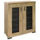 Coaster Bristol 6-Shelf Shoe Cabinet in Golden Oak, , large