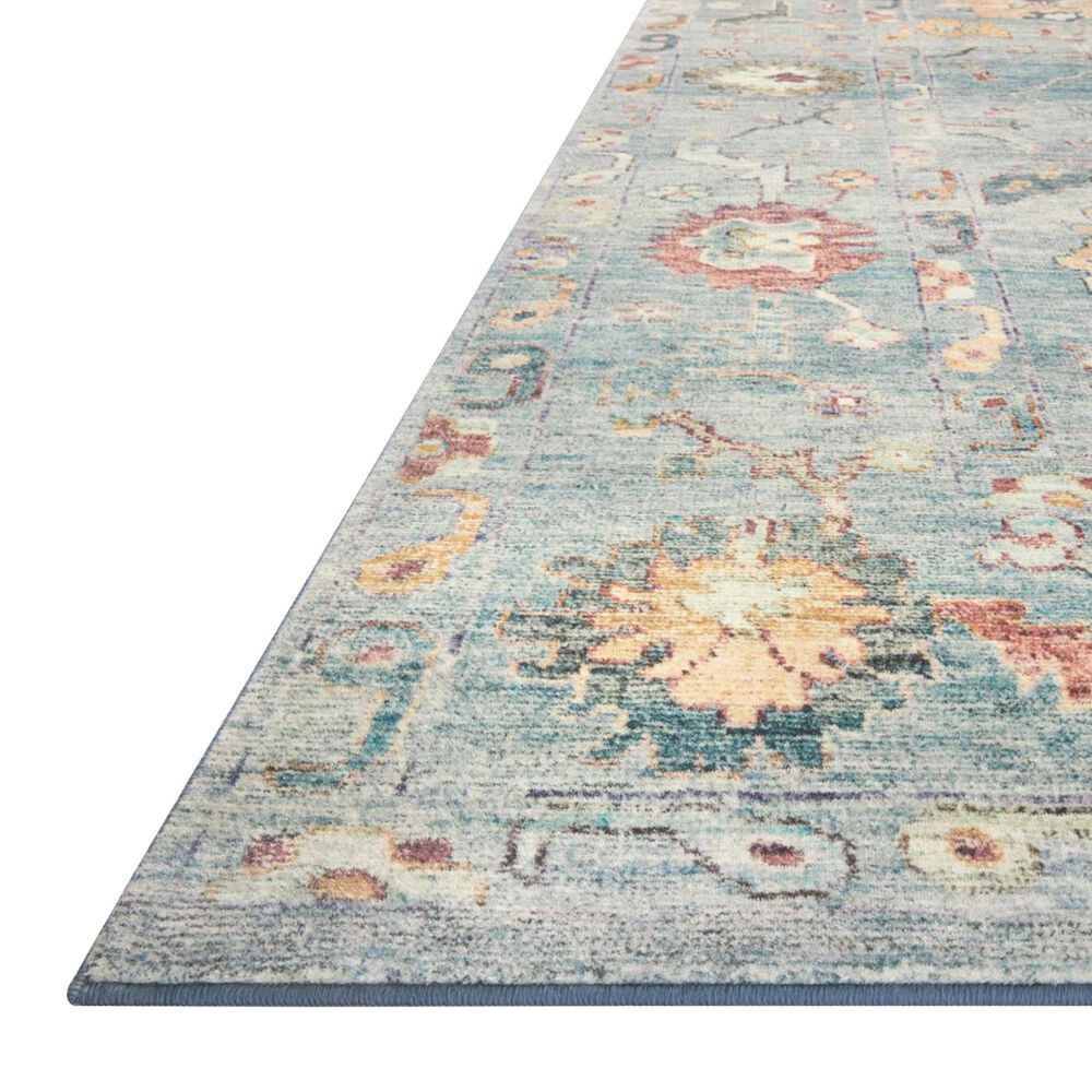 Loloi II Margot 2&#39; x 5&#39; Denim and Multicolor Runner, , large