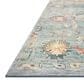 Loloi II Margot 2" x 5" Denim and Multicolor Runner, , large