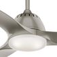 Hunter Wisp 44" Ceiling Fan with LED Light in Painted Pewter, , large