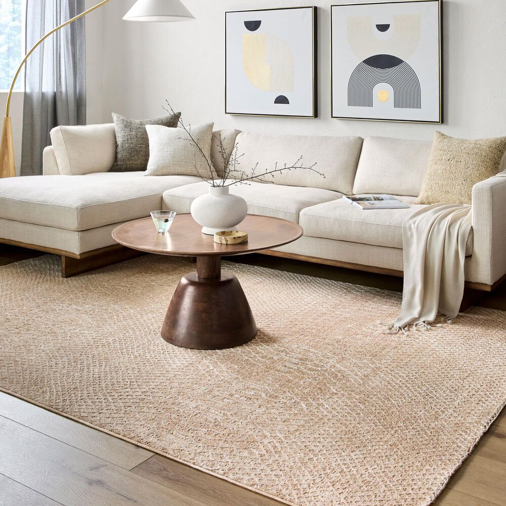 Surya Masterpiece MPC-2302 Beige, Tan and Medium Brown 12&#39; x 15&#39; Area Rug, , large