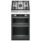 KitchenAid 2-Piece Kitchen Package with Juniper 30" Smart Combination Wall Oven and Stainless Steel 30" Gas Cooktop, , large