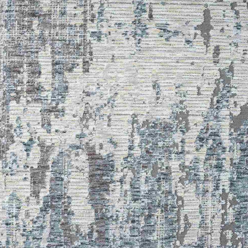 37B Allure Abstract Gray and Blue 7&#39;9&quot; x 9&#39;9&quot; Area Rug, , large