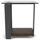 Shannon Hills Cortland Chairside Table in Saddle Oak, , large