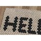 Novogratz Aloha ALO-15 1"6" x 2"6" Ivory Door Mat, , large