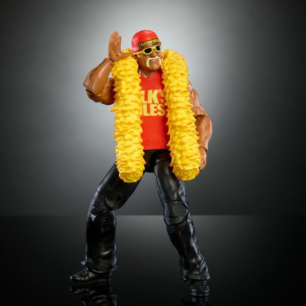 Mattel Elite Premium Live Event Hulk Hogan Action Figure in Multicolor, , large