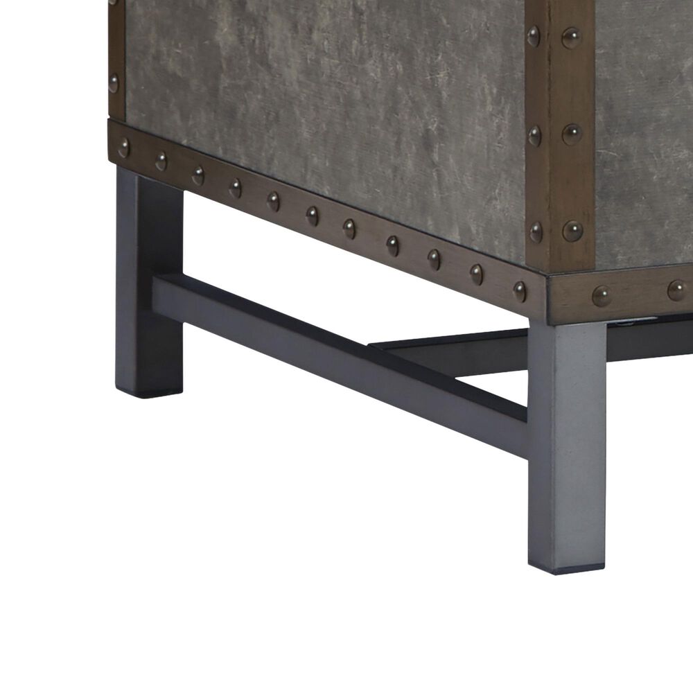 Ashley Derrylin Lift Top Coffee Table in Bronze and Brown, , large