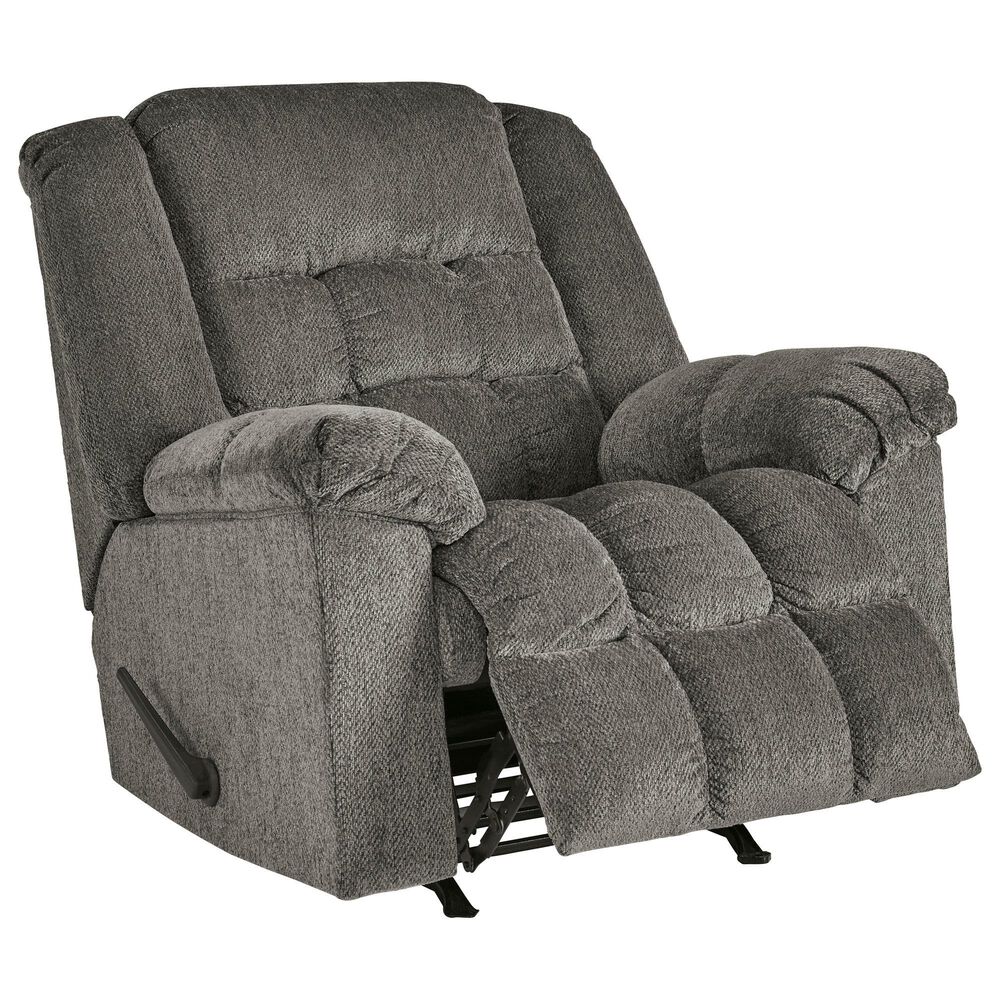 Ashley Kegler Manual Rocker Recliner in Putty, , large