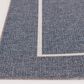 Central Oriental New Zealand Long Float 7"10" x 9"10" Granite and Ecru Area Rug, , large