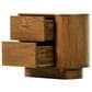 Four Hands Paden 2-Drawer Nightstand in Seasoned Brown Acacia, , large