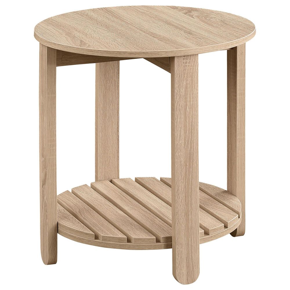 Pacific Landing Fowler End Table in Natural, , large