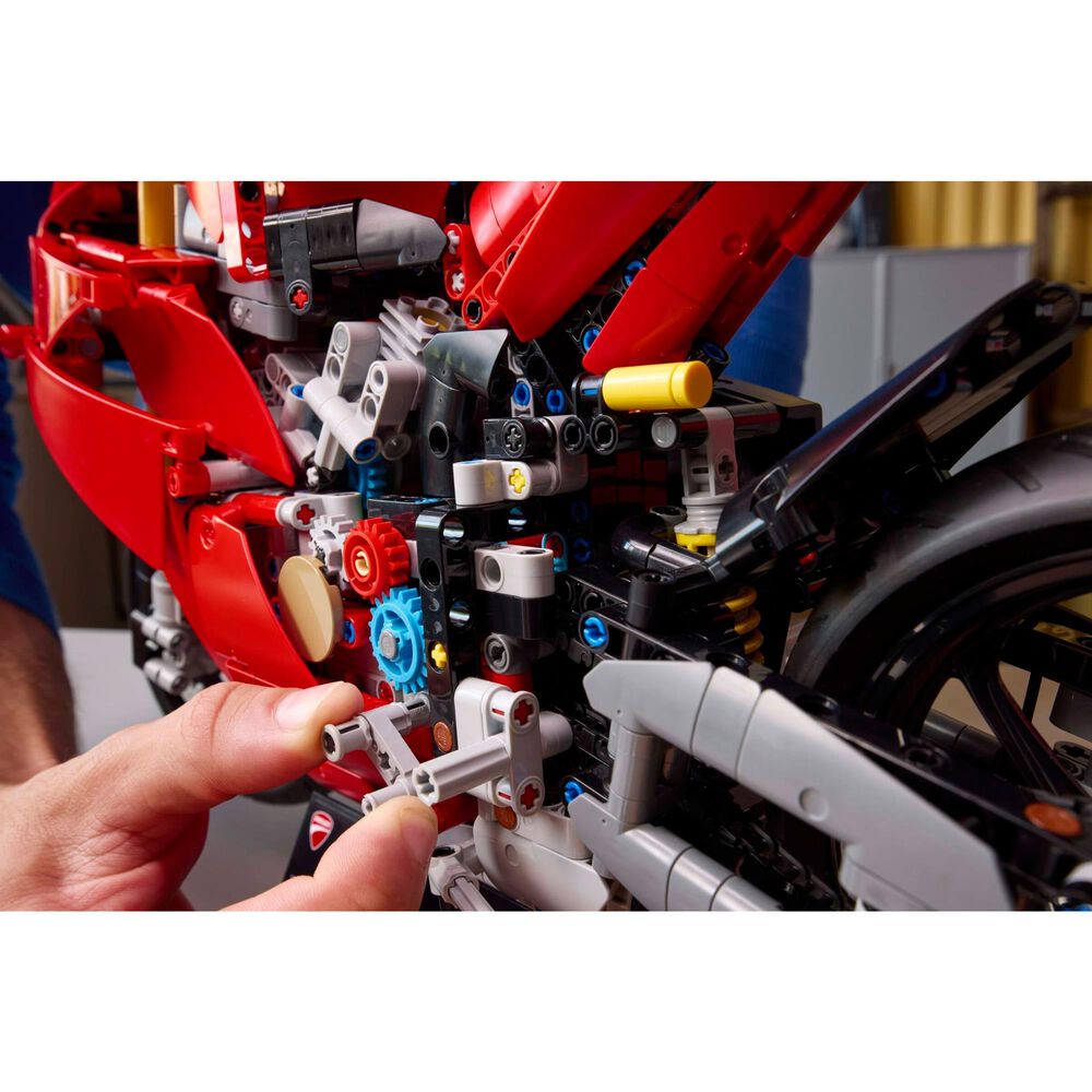 LEGO Ducati Panigale V4 S Motorcycle Building Set in Red, , large
