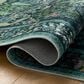 Loloi Canopy Peacock Forest Teal 2"6" x 7"6" Runner, , large